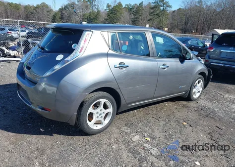 2014 Nissan Leaf Sv z USA, uszkodzony, nr VIN 1N4AZ0CP7EC339384